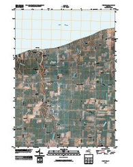 Newfane New York Historical topographic map, 1:24000 scale, 7.5 X 7.5 Minute, Year 2010