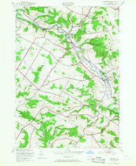 Newport New York Historical topographic map, 1:24000 scale, 7.5 X 7.5 Minute, Year 1943