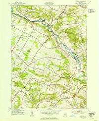 Newport New York Historical topographic map, 1:24000 scale, 7.5 X 7.5 Minute, Year 1943