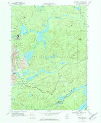 Newton Falls New York Historical topographic map, 1:24000 scale, 7.5 X 7.5 Minute, Year 1968