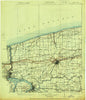 Niagara New York Historical topographic map, 1:125000 scale, 30 X 30 Minute, Year 1899