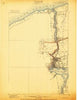 Niagara Falls New York Historical topographic map, 1:62500 scale, 15 X 15 Minute, Year 1901