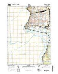Niagara Falls New York Current topographic map, 1:24000 scale, 7.5 X 7.5 Minute, Year 2016