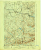 Nicholville New York Historical topographic map, 1:62500 scale, 15 X 15 Minute, Year 1921