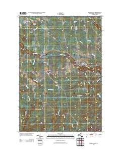 Nicholville New York Historical topographic map, 1:24000 scale, 7.5 X 7.5 Minute, Year 2013