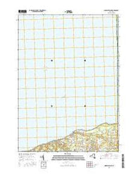 Ninemile Point New York Current topographic map, 1:24000 scale, 7.5 X 7.5 Minute, Year 2016