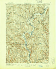 Nineveh New York Historical topographic map, 1:62500 scale, 15 X 15 Minute, Year 1905