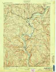 Nineveh New York Historical topographic map, 1:62500 scale, 15 X 15 Minute, Year 1905