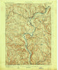 Nineveh New York Historical topographic map, 1:62500 scale, 15 X 15 Minute, Year 1905