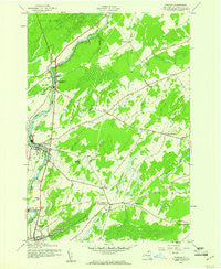 Norfolk New York Historical topographic map, 1:24000 scale, 7.5 X 7.5 Minute, Year 1942