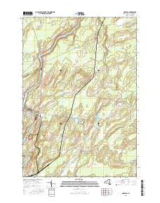 Norfolk New York Current topographic map, 1:24000 scale, 7.5 X 7.5 Minute, Year 2016