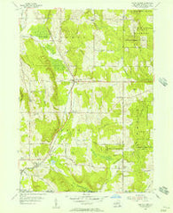 North Clymer New York Historical topographic map, 1:24000 scale, 7.5 X 7.5 Minute, Year 1954