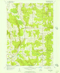 North Clymer New York Historical topographic map, 1:24000 scale, 7.5 X 7.5 Minute, Year 1954