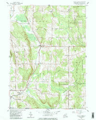 North Clymer New York Historical topographic map, 1:24000 scale, 7.5 X 7.5 Minute, Year 1954