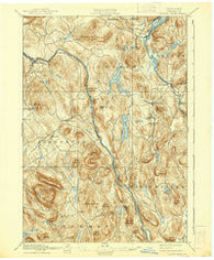 North Creek New York Historical topographic map, 1:62500 scale, 15 X 15 Minute, Year 1897
