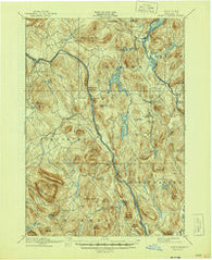 North Creek New York Historical topographic map, 1:62500 scale, 15 X 15 Minute, Year 1897