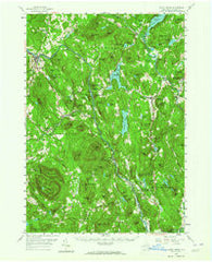 North Creek New York Historical topographic map, 1:62500 scale, 15 X 15 Minute, Year 1958