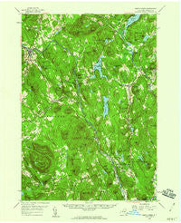 North Creek New York Historical topographic map, 1:62500 scale, 15 X 15 Minute, Year 1958