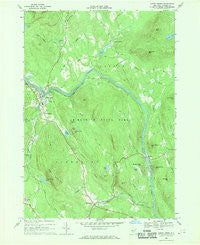 North Creek New York Historical topographic map, 1:24000 scale, 7.5 X 7.5 Minute, Year 1968