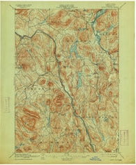 North Creek New York Historical topographic map, 1:62500 scale, 15 X 15 Minute, Year 1897