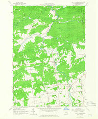 North Lawrence New York Historical topographic map, 1:24000 scale, 7.5 X 7.5 Minute, Year 1964