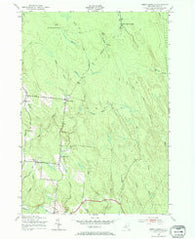 North Osceola New York Historical topographic map, 1:24000 scale, 7.5 X 7.5 Minute, Year 1943
