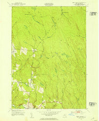 North Osceola New York Historical topographic map, 1:24000 scale, 7.5 X 7.5 Minute, Year 1943