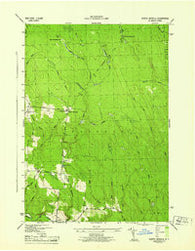 North Osceola New York Historical topographic map, 1:31680 scale, 7.5 X 7.5 Minute, Year 1944