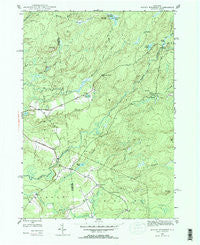 North Wilmurt New York Historical topographic map, 1:24000 scale, 7.5 X 7.5 Minute, Year 1946