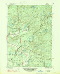 North Wilmurt New York Historical topographic map, 1:31680 scale, 7.5 X 7.5 Minute, Year 1947