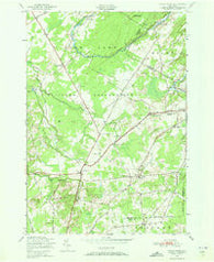 North Wilna New York Historical topographic map, 1:24000 scale, 7.5 X 7.5 Minute, Year 1949