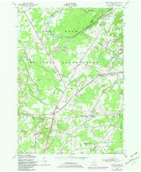 North Wilna New York Historical topographic map, 1:24000 scale, 7.5 X 7.5 Minute, Year 1949