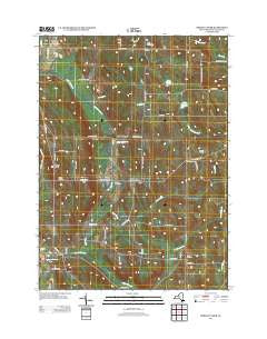 North Clymer New York Historical topographic map, 1:24000 scale, 7.5 X 7.5 Minute, Year 2013