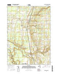 North Collins New York Current topographic map, 1:24000 scale, 7.5 X 7.5 Minute, Year 2016