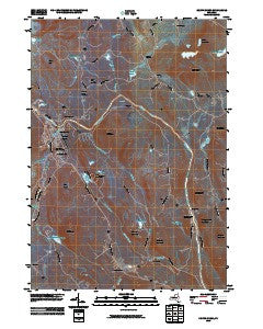 North Creek New York Historical topographic map, 1:24000 scale, 7.5 X 7.5 Minute, Year 2010