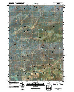 North Lawrence New York Historical topographic map, 1:24000 scale, 7.5 X 7.5 Minute, Year 2010