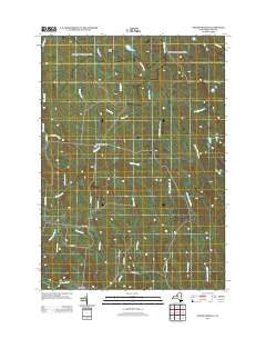 North Osceola New York Historical topographic map, 1:24000 scale, 7.5 X 7.5 Minute, Year 2013