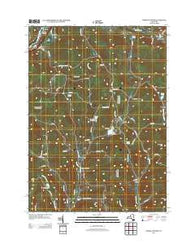 North Sanford New York Historical topographic map, 1:24000 scale, 7.5 X 7.5 Minute, Year 2013
