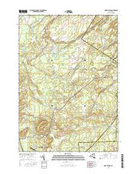 North Wilna New York Current topographic map, 1:24000 scale, 7.5 X 7.5 Minute, Year 2016