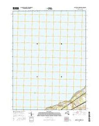 North of Dunkirk New York Current topographic map, 1:24000 scale, 7.5 X 7.5 Minute, Year 2016