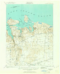 Northport New York Historical topographic map, 1:62500 scale, 15 X 15 Minute, Year 1901