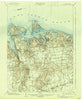 Northport New York Historical topographic map, 1:62500 scale, 15 X 15 Minute, Year 1903