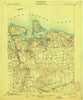 Northport New York Historical topographic map, 1:62500 scale, 15 X 15 Minute, Year 1903