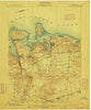 Northport New York Historical topographic map, 1:62500 scale, 15 X 15 Minute, Year 1903