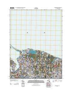 Northport New York Historical topographic map, 1:24000 scale, 7.5 X 7.5 Minute, Year 2013