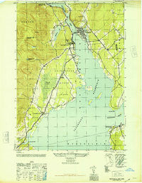 Northville New York Historical topographic map, 1:24000 scale, 7.5 X 7.5 Minute, Year 1946