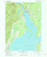 Northville New York Historical topographic map, 1:24000 scale, 7.5 X 7.5 Minute, Year 1970