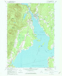 Northville New York Historical topographic map, 1:24000 scale, 7.5 X 7.5 Minute, Year 1970