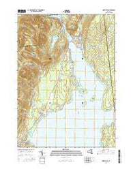 Northville New York Current topographic map, 1:24000 scale, 7.5 X 7.5 Minute, Year 2016