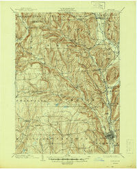 Norwich New York Historical topographic map, 1:62500 scale, 15 X 15 Minute, Year 1903